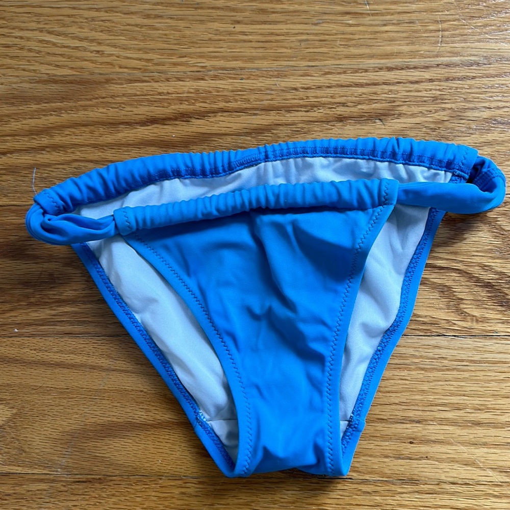 Victoria’s Secret blue bikini bottoms